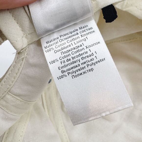 Isabel Marant Tyron Beige Hat Sz 57 - Picture 9 of 13